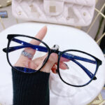 Retro Glasses Frame Super Light Big Face - Image 3