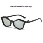 Polygon Rhombus Fashion Glasses - Image 3