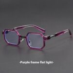 Retro Polygon Exquisite Sun Glasses Women - Image 6