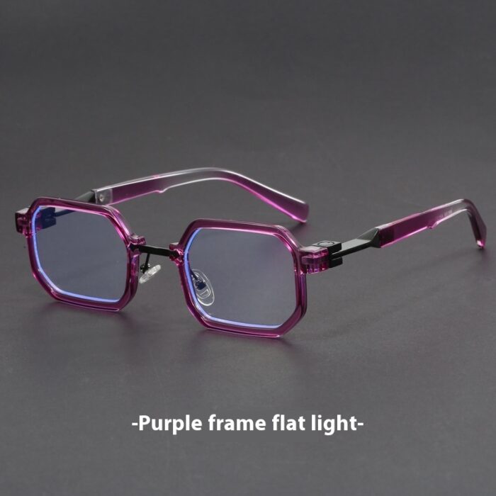 Retro Polygon Exquisite Sun Glasses Women - Image 6