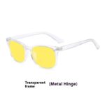 Night Vision Anti Blue Light Yellow Men And Women Phone Eye Protection Glasses - Image 2