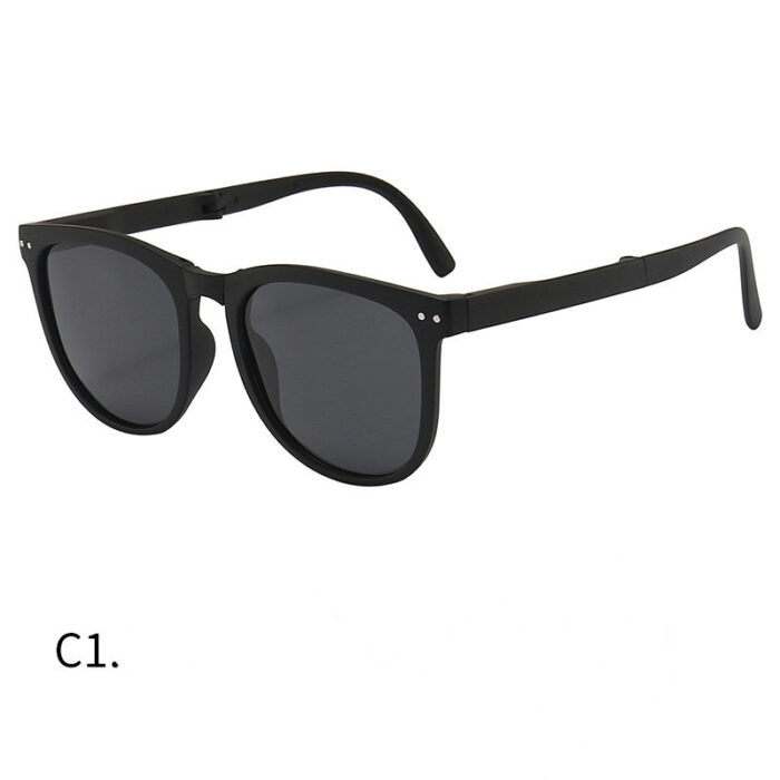 Trendy Foldable Sunglasses For Women TR Polarized Folding Sun Glasses - Image 5