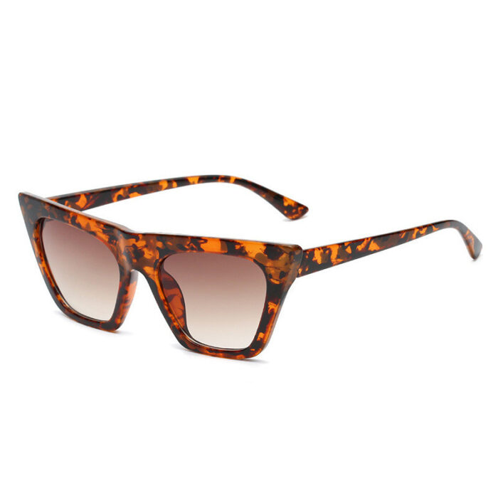 Women's Cat Eye Personality Big Frame Glasses Frame - Image 5