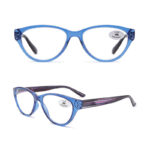 Cat Eye Glasses Big Frame Mom And Dad Reading - Image 3