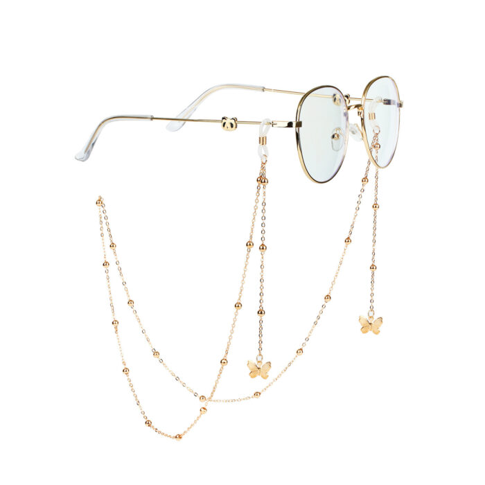 Letter Glasses Chain Fashion Star Butterfly Sun - Image 2