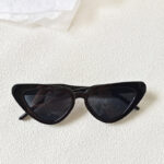 Retro Personalized Cat Eye Sunglasses Round Face High-grade Red Style Plain Face Personalized Glasses - Image 8