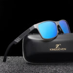 KINGSEVEN Men Polarized Sunglasses Aluminum Magnesium Sun Glasses Driving Glasses Rectangle Shades For Men Oculos masculino Male - Image 3