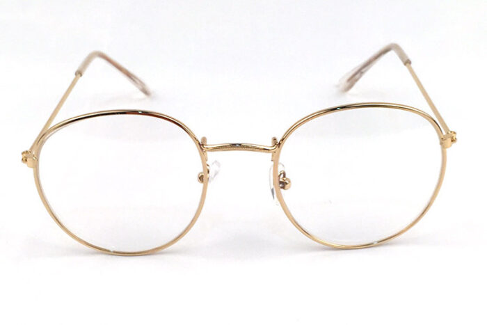 Retro metal print large frame glasses frame - Image 7