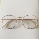 Retro metal print large frame glasses frame - Image 10