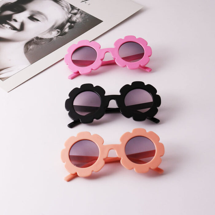 Transparent Sun Flower Glasses - Image 1