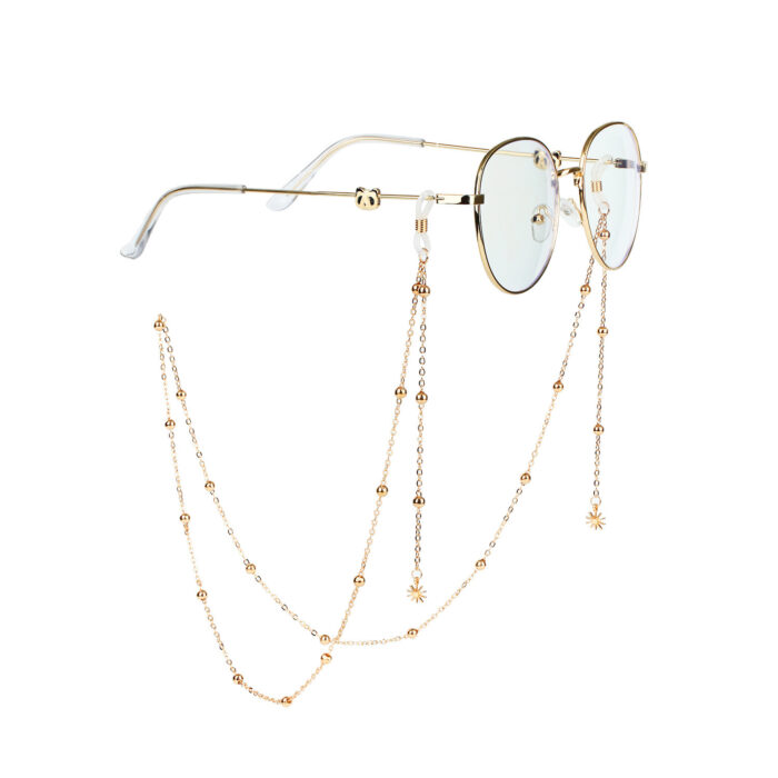 Letter Glasses Chain Fashion Star Butterfly Sun - Image 3