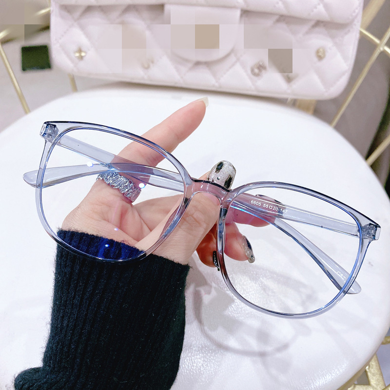 14587de4-1e1d-4871-b31a-51a7d2ab411b.jpg Retro Glasses Frame Super Light Big Face - Image 1