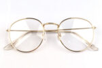 Retro metal print large frame glasses frame - Image 3