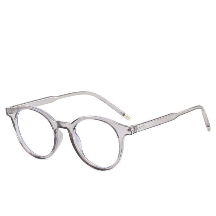 The New Anti-Blue Light Flat Glasses Fashion Round Flat Glasses Trend The Same Glasses - Image 8