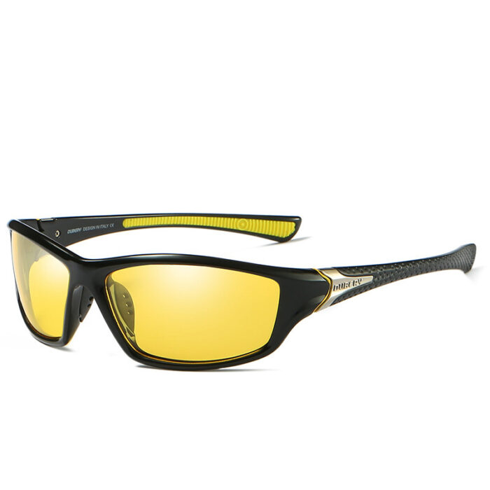 DUBERY Square Sports Style Polarized Sunglasses Men Brand Original Design Sun Glasses Male Ultralight Glasses Frame Goggles - Image 4