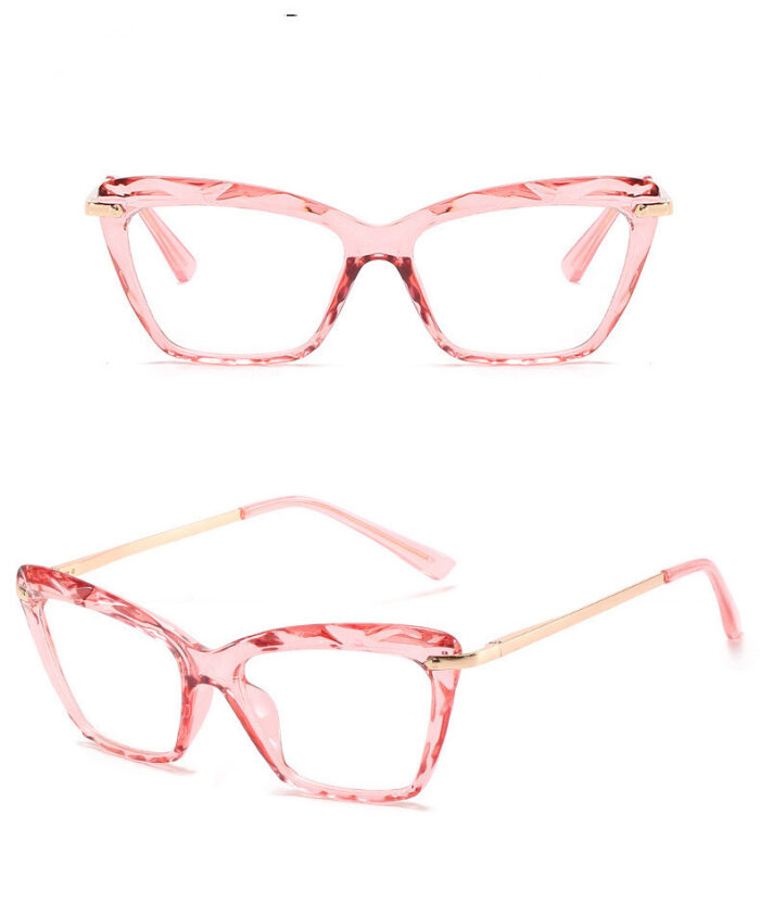 Water Ripple Triangle Frame Glasses - Image 3