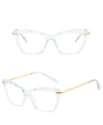 Water Ripple Triangle Frame Glasses - Image 7