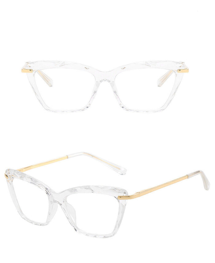 Water Ripple Triangle Frame Glasses - Image 4