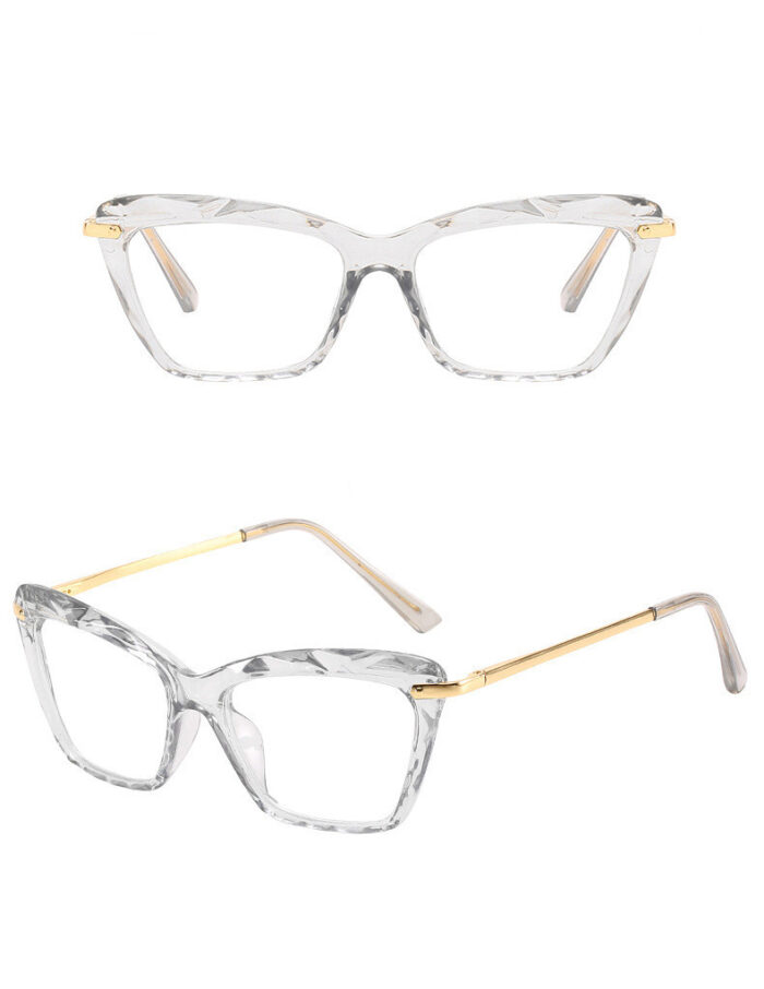Water Ripple Triangle Frame Glasses - Image 5