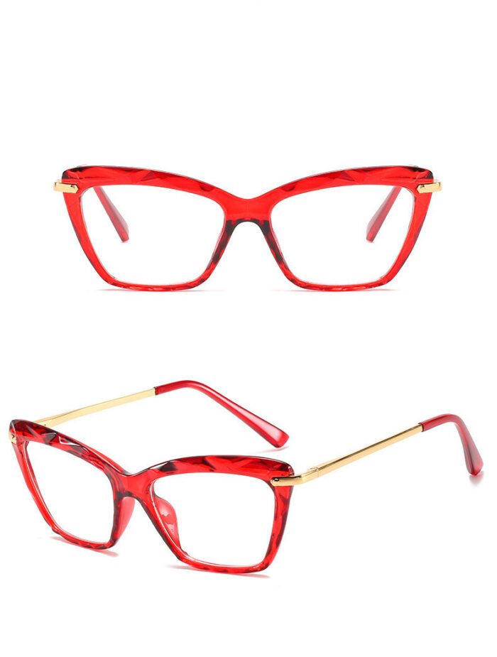 Water Ripple Triangle Frame Glasses - Image 6