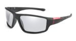 Matte Black Sport Goggles Sun Glasses - Image 4