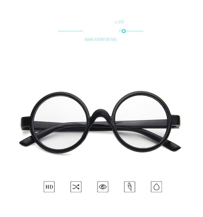 Retro Round Shape Children's Glasses Frame Korean Decoration - Image 3