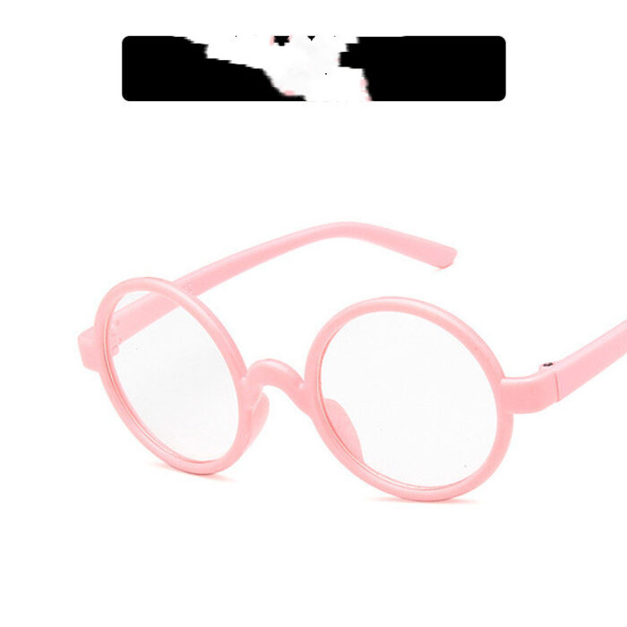 Retro Round Shape Children's Glasses Frame Korean Decoration - Image 2