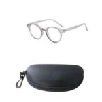 The New Anti-Blue Light Flat Glasses Fashion Round Flat Glasses Trend The Same Glasses - Image 3