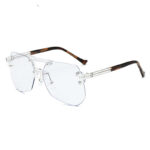 Anti-blue Glasses Rimless Flat Glasses Men - Image 4