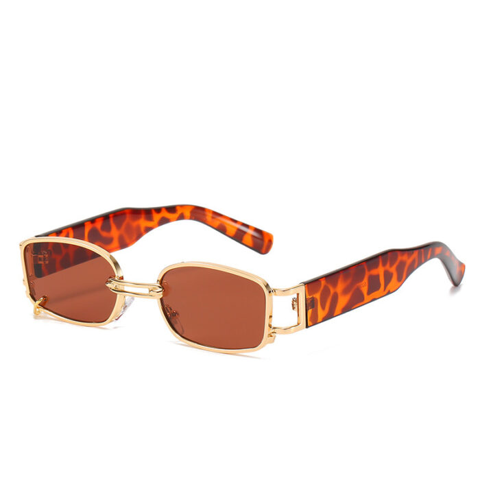 Female Sunglasses Korean Style Trendy Earrings Square Glasses - Image 3