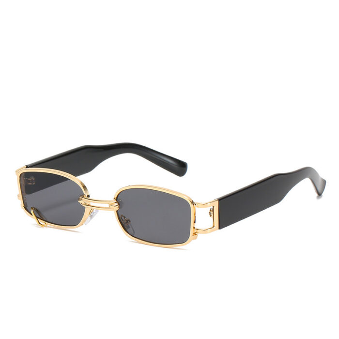 Female Sunglasses Korean Style Trendy Earrings Square Glasses - Image 5