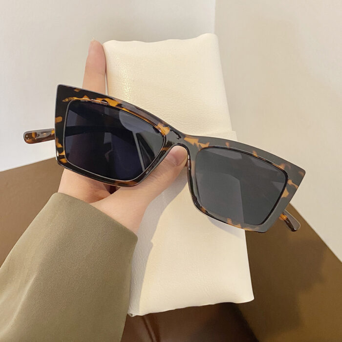 Big Box Sunglasses Female Glasses Summer Sun Shade Sunscreen - Image 5