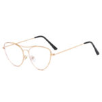 Fashion Cat Eye Plain Glasses Women's Anti-blue Light - Image 7