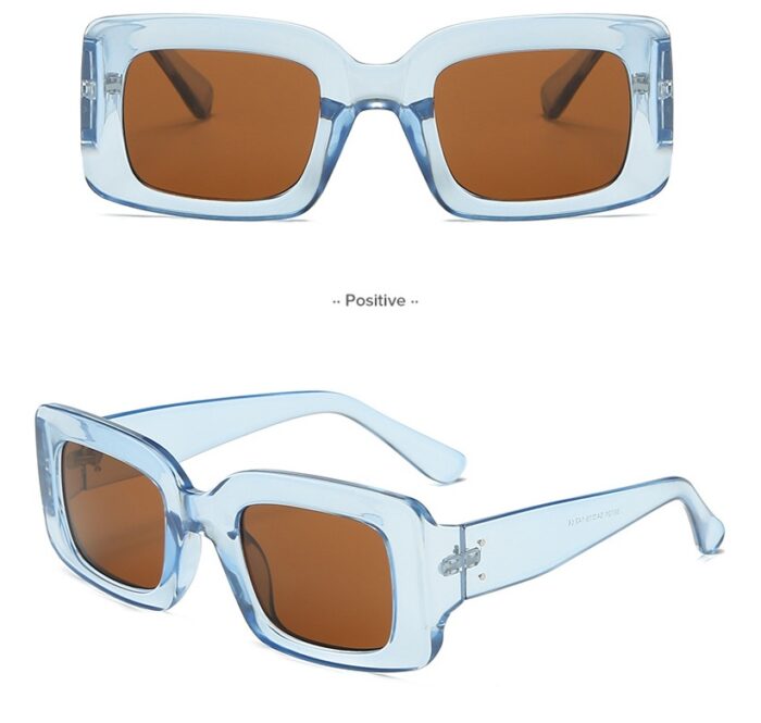 Square  Fashionable Eye Protection Glasses Sunglasses - Image 8
