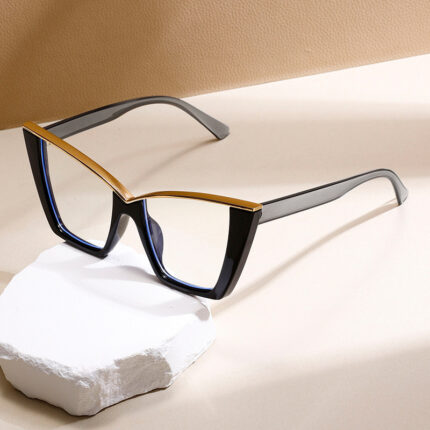 European And American Ins Cat Eye Frame Trendy All-match Anti-blue Light Glasses