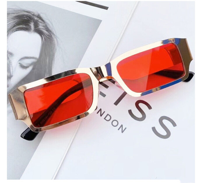 Metal Glasses Men's Foreign Trade Small Square Glasses - Image 7