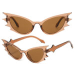 Cat's Eye Exaggerated Personalized Shaped Decoration Glasses - Image 7