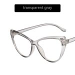Retro Cat Eye Anti-blue Light Glasses Frame For Bare Face - Image 2