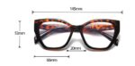 Cat Eye Glasses Frame Female Trendy Contrast Color - Image 10