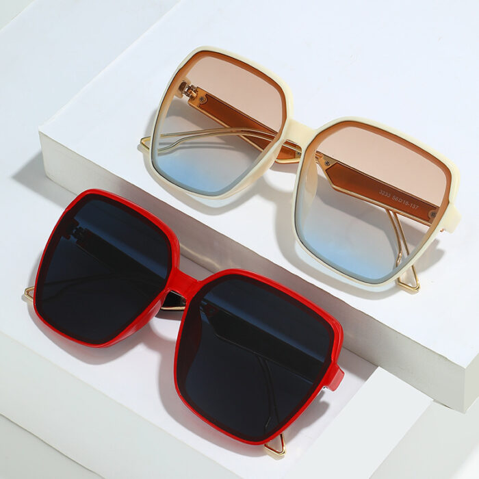 Sun Glasses Square Gradient Color Women's Sunglasses Fashion Outdoor UV-proof - Image 9