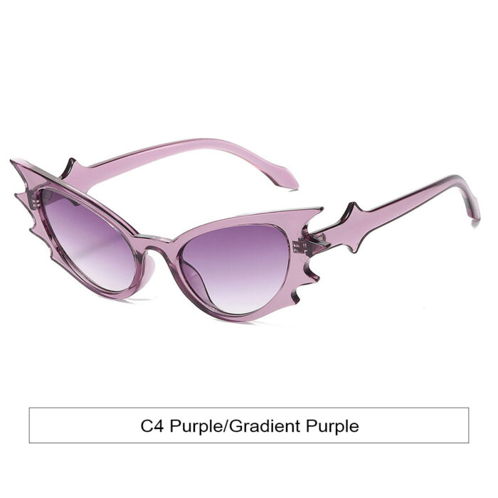 Cat's Eye Exaggerated Personalized Shaped Decoration Glasses - Image 2