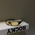 Punk Red Funny Technology Glasses Anti Sun - Image 6