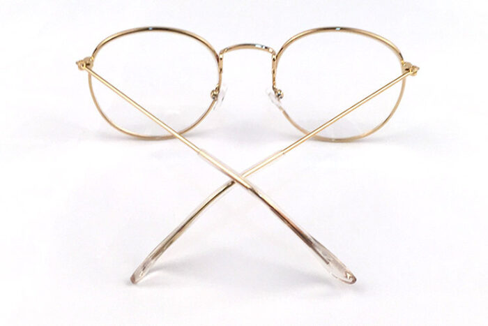 Retro metal print large frame glasses frame - Image 9