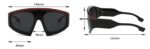 Men's Large Frame Sports Sun Glasses Quality Personalized Sunglasses Female Driving - Image 7