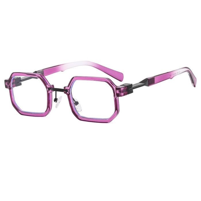 New Retro Hip Hop Small Square Box Exquisite Sun Glasses - Image 5