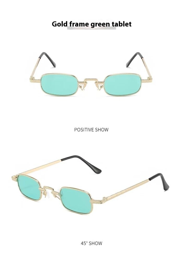 Hip Hop Sunglasses Trendy Colorful Sun Glasses Men And Women - Image 2