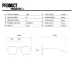 UV Protection Sun Glasses European And American Large Frame - Image 8