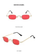 Hip Hop Sunglasses Trendy Colorful Sun Glasses Men And Women - Image 6