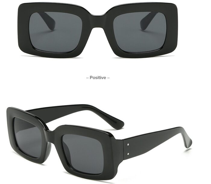Square  Fashionable Eye Protection Glasses Sunglasses - Image 9