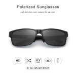 KINGSEVEN Men Polarized Sunglasses Aluminum Magnesium Sun Glasses Driving Glasses Rectangle Shades For Men Oculos masculino Male - Image 4